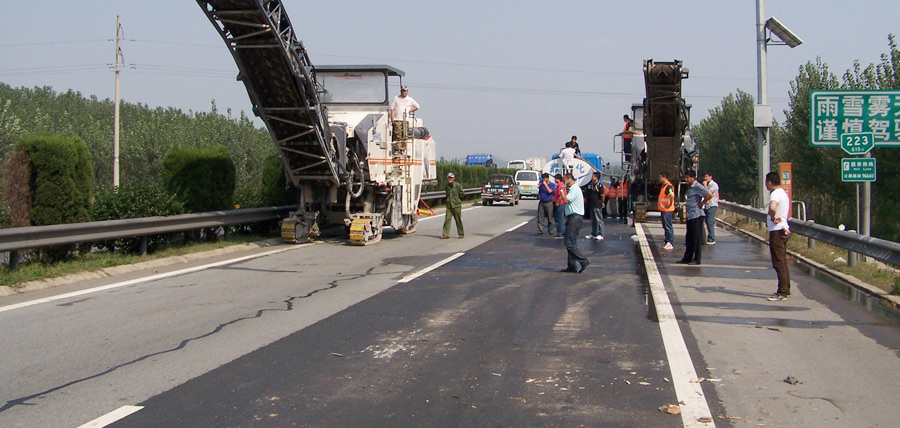 徐州建通路面工程机械有限公司施工案例